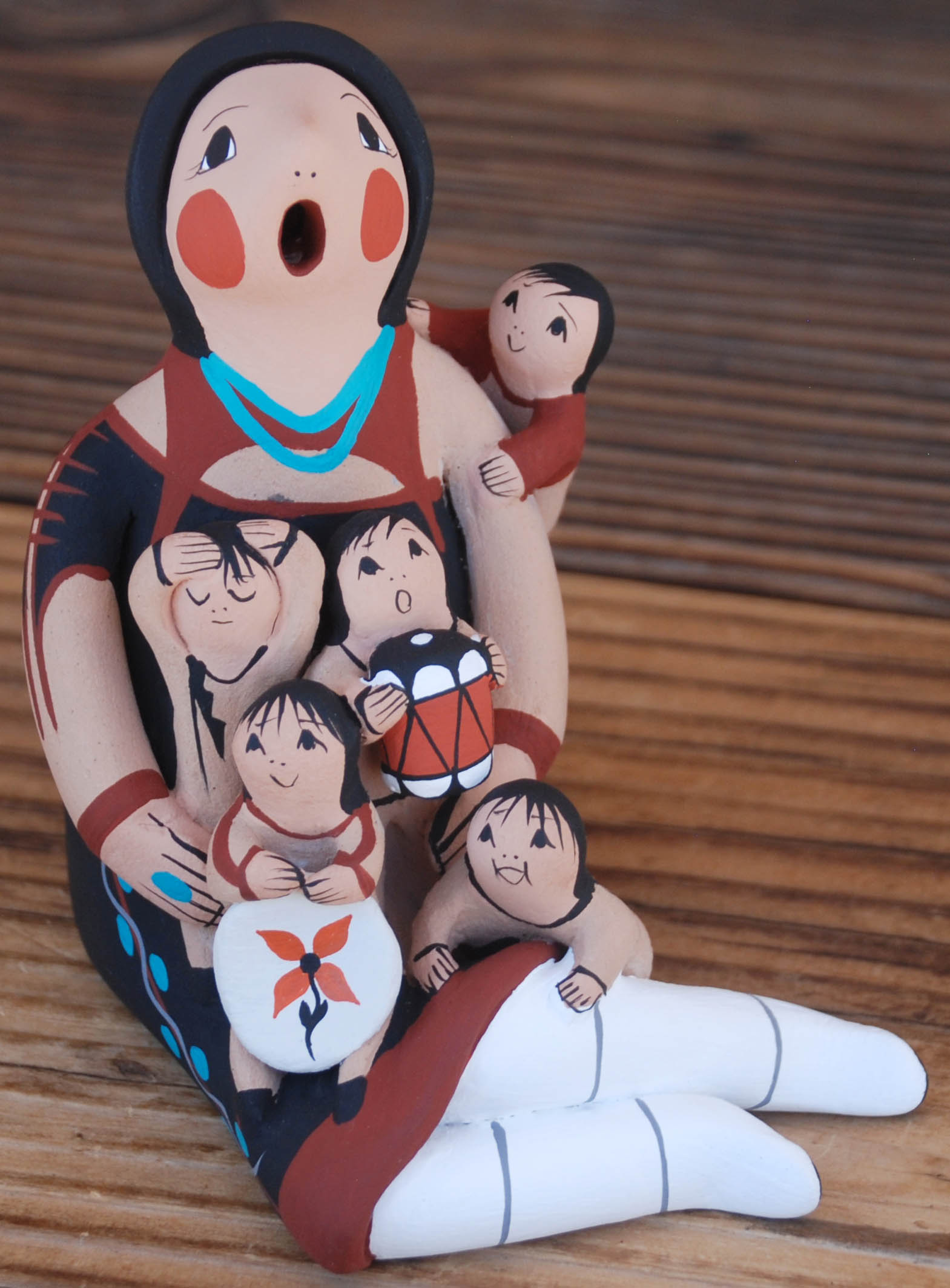 Diane Lucero | Jemez Storyteller Doll | Penfield Gallery of Indian Arts | Albuquerue, New Mexico